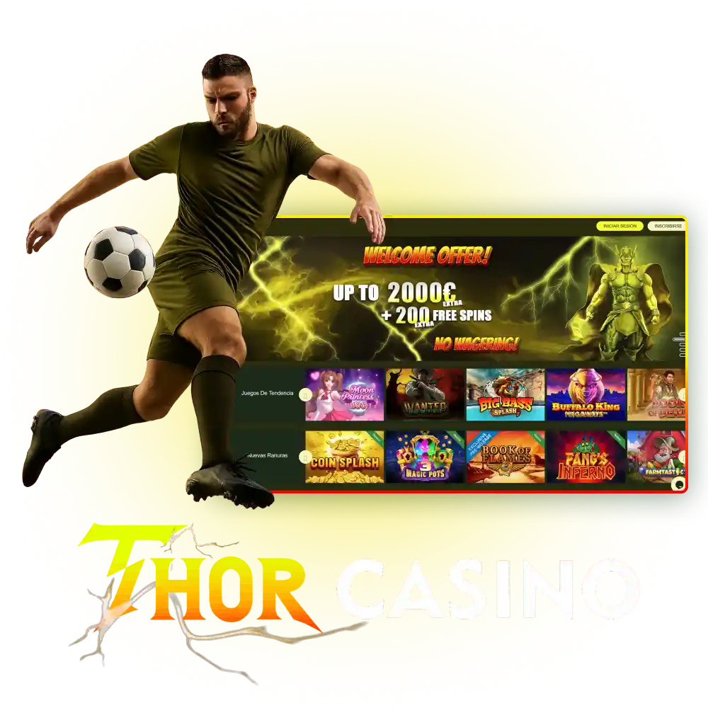 Explora los mejores juegos y gana en el sitio oficial de Thor Casino.