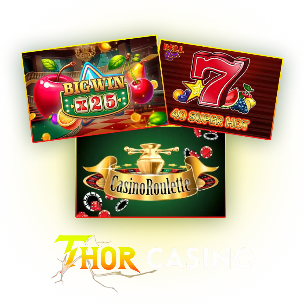 Juega a las tragamonedas más populares en el sitio oficial de Thor Casino y gana bonos especiales.
