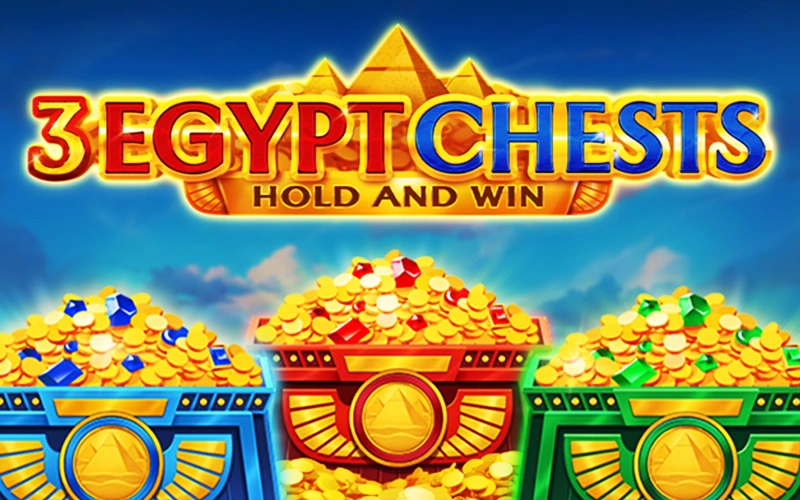 3 Egypt Chests Tragamonedas en Thor Casino descubre tesoros ocultos.