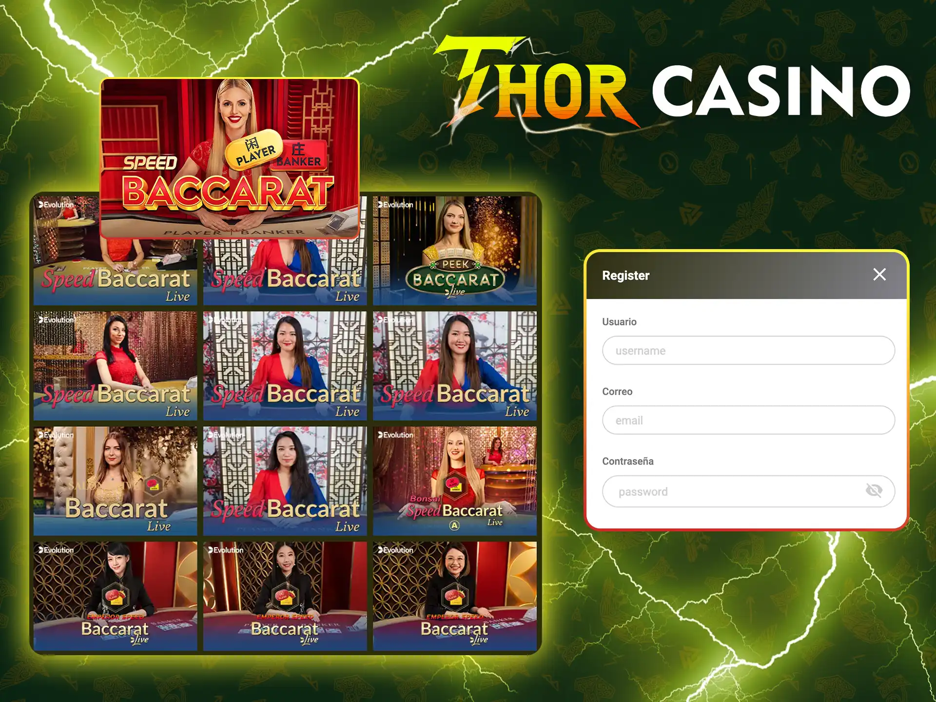 Cómo jugar Baccarat en Thor Casino guía paso a paso.