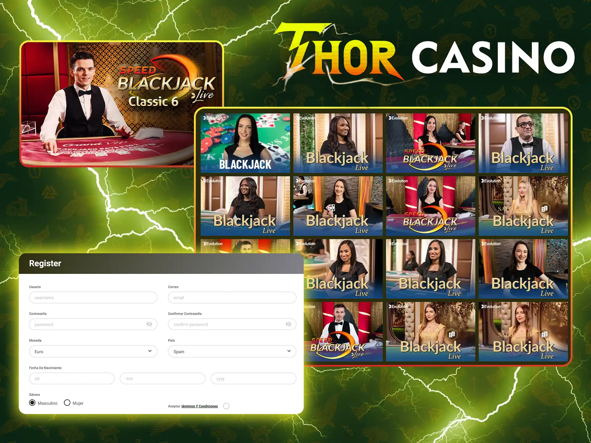 Cómo jugar Blackjack en Thor Casino guía práctica.