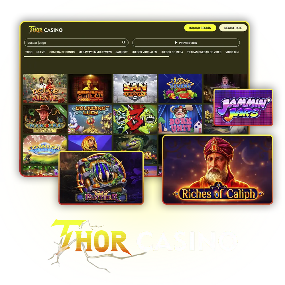Compra de bono en Thor Casino juega y accede a premios exclusivos.