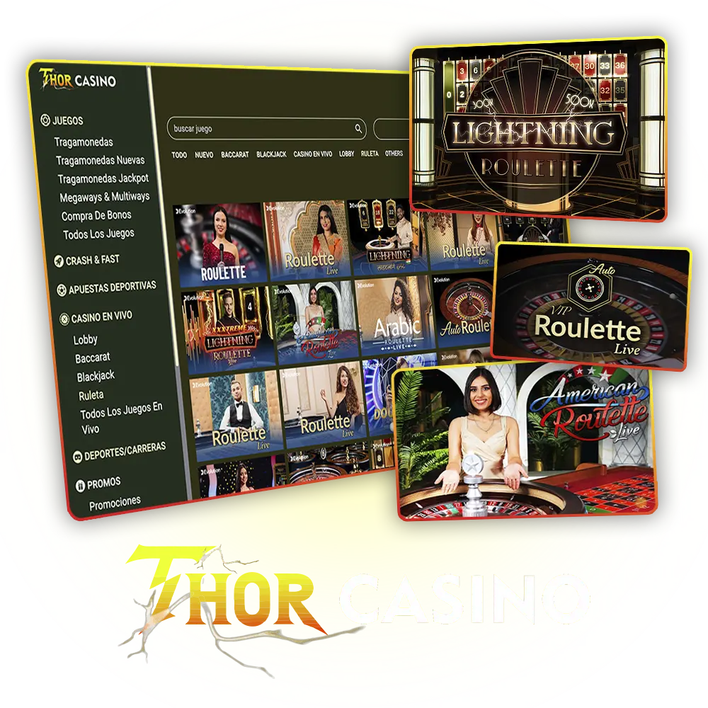 Ruleta en Thor Casino juega y gana con cada giro.